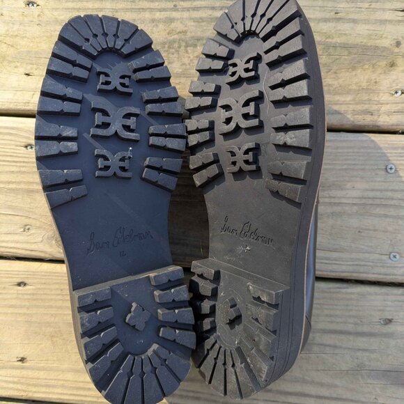 Sam Edelman black lug sole loafers - Picture 5 of 5